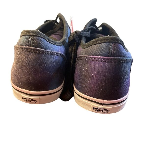 Vans NEW Atwood Low Profile Multicolor Cosmic Galaxy Print Lace Up Shoes Sz 9.5 - Picture 3 of 7